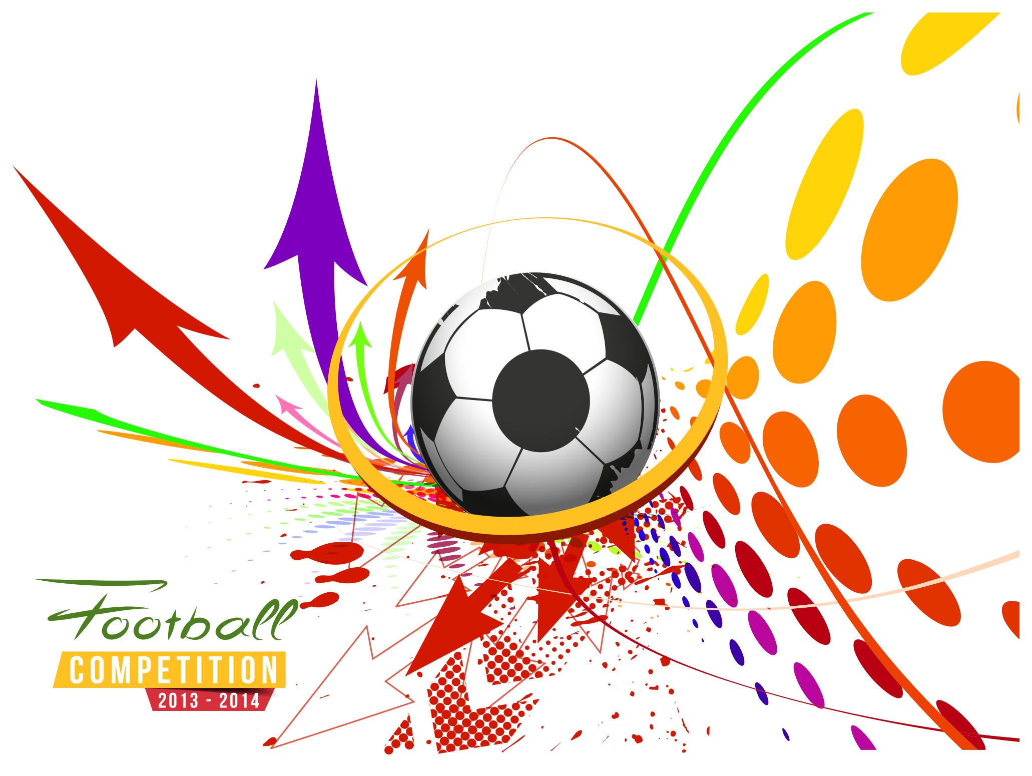 Vector Poster Football Sport Sports Free Transparent Image HD Clipart