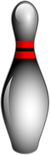Bowling Pins And Ball Clipart
