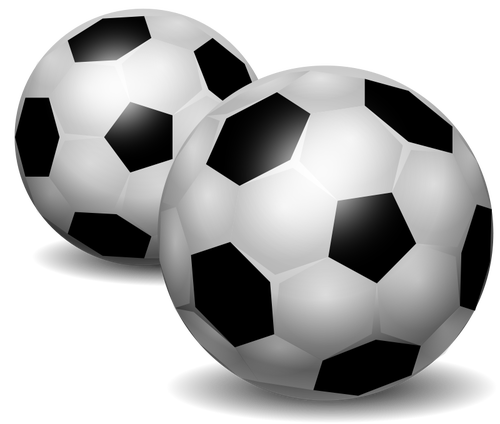 Of Soccer Balls Clipart