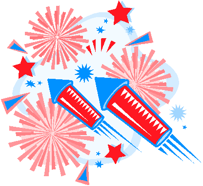 Fourth Of July Fourth Of July Fans Clipart