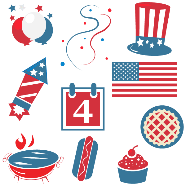 Fourth Of July 4Th Of July Happy Clipart