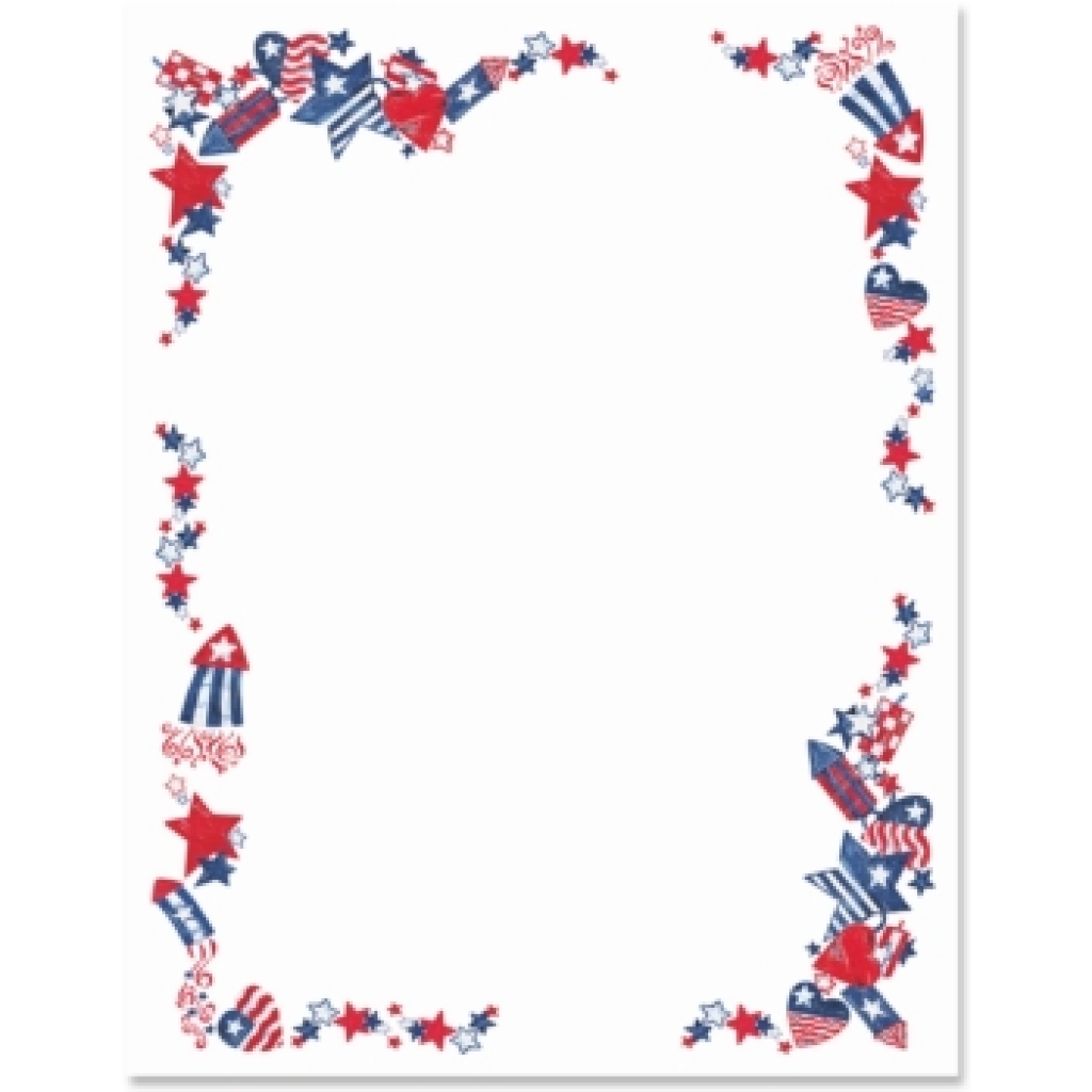 Fourth Of July 4Th Of July Borders Clipart