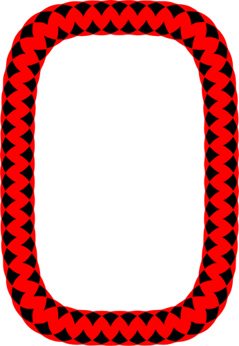 Rectangular Red Frame Clipart