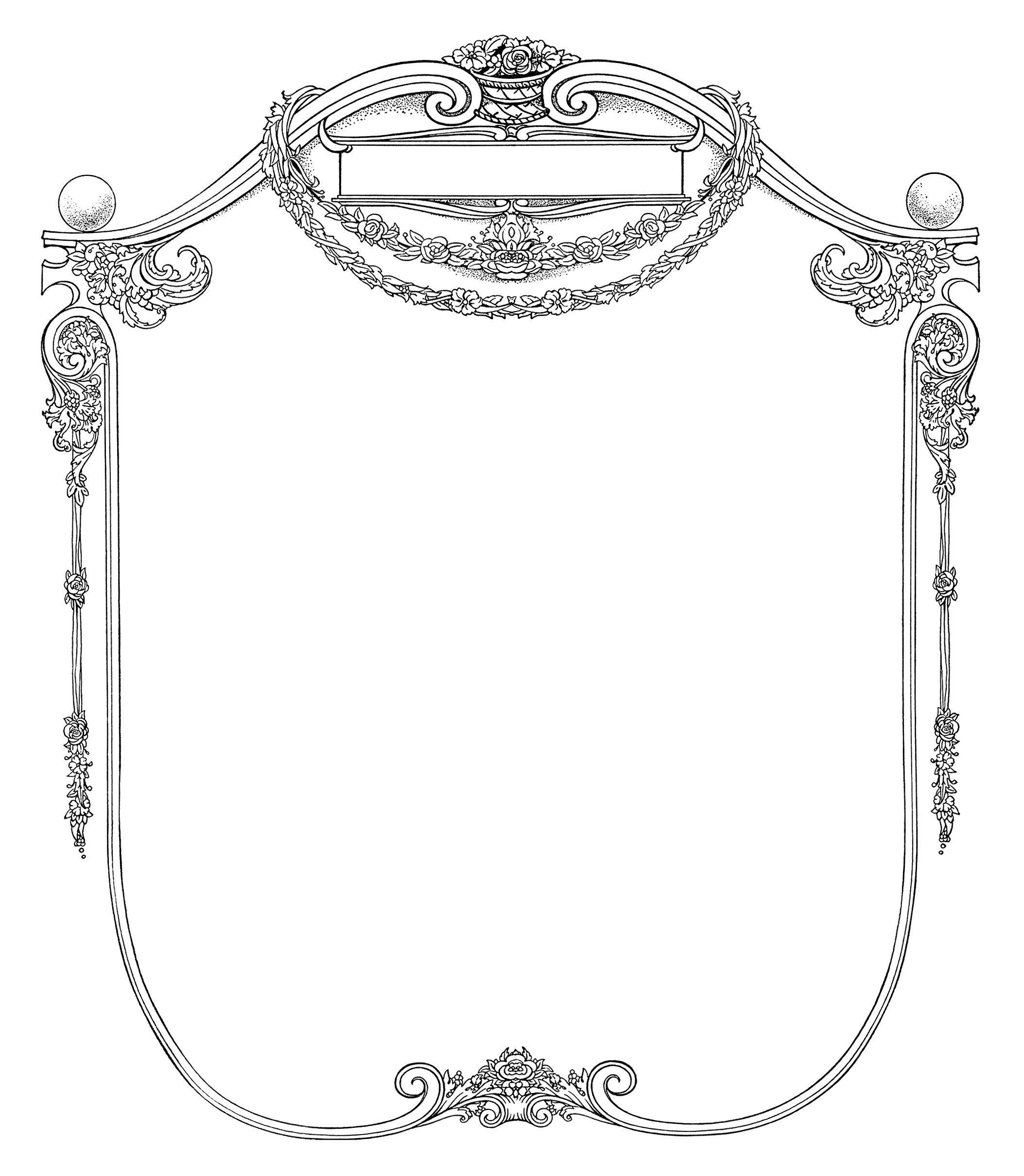 Picture Frame Images Download Download Png Image Clipart