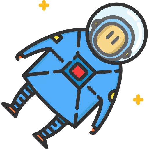 Vector Astronaut Scalable Icon Graphics Free Frame Clipart