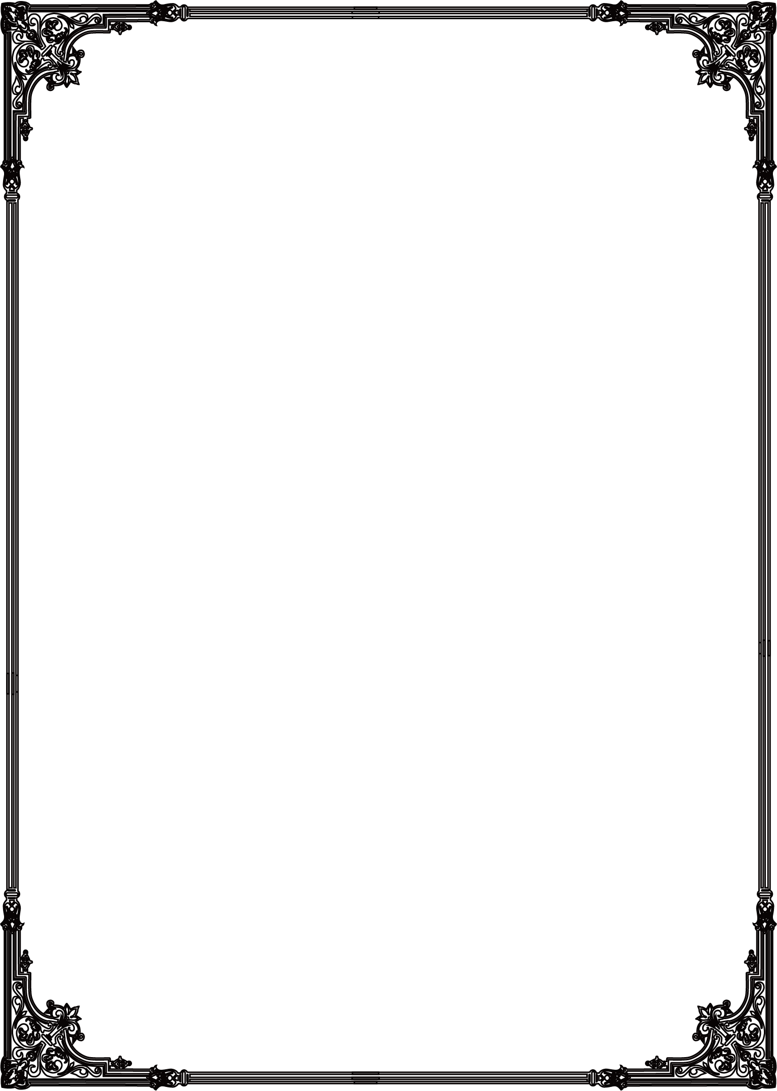 Download Black Border Frame Photos Hq Png Image Freepngimg Images