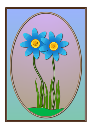 Flowers And Frame Clipart