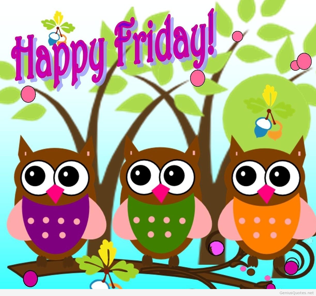 Happy Friday Cartoon Image Png Clipart