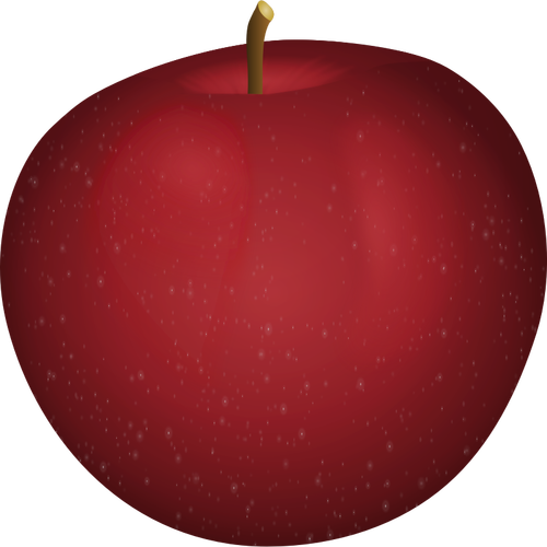 Of White Spots On An Apple Clipart