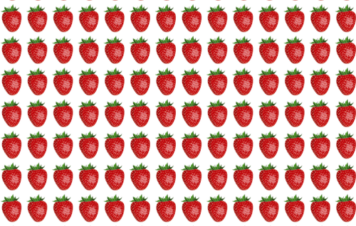 Strawberry Pattern Clipart