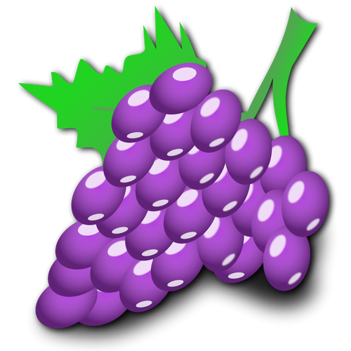 Of Grapes Clipart
