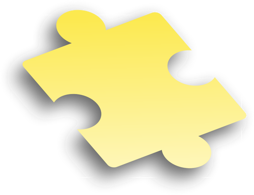 Yellow Puzzle Clipart