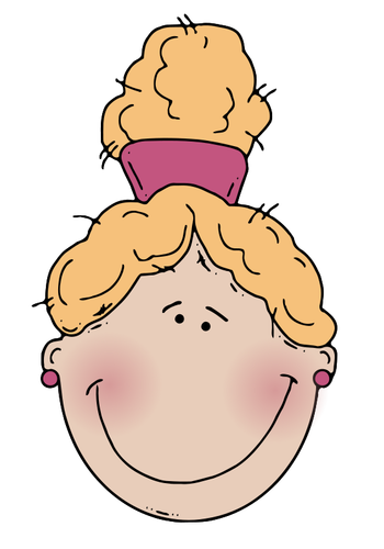 Animated Of A Girl Clipart