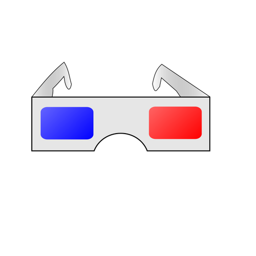 3D Glasses Clipart