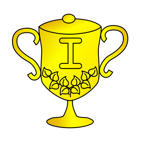 Golden Trophy Clipart