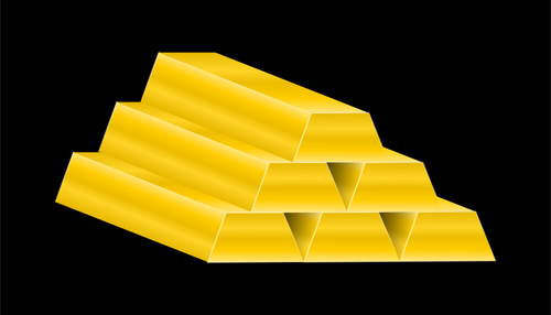 Gold Bars Clipart