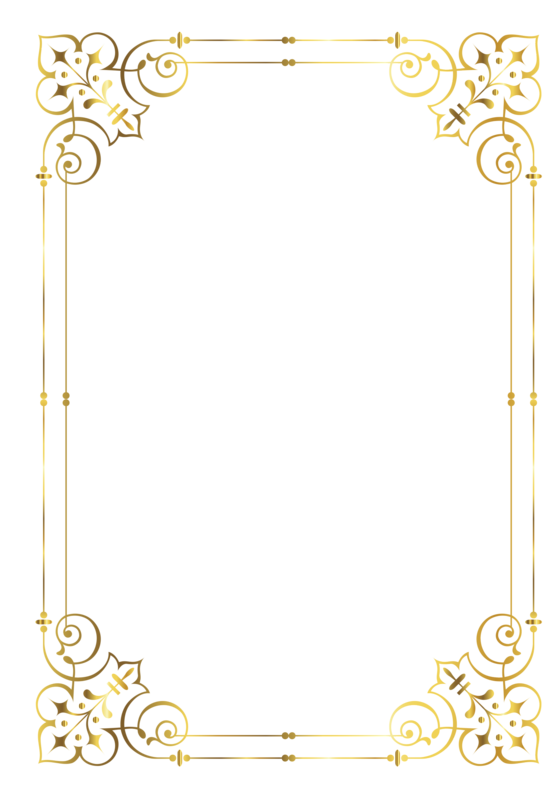 Picture Frame Gold Free Transparent Image HD Clipart