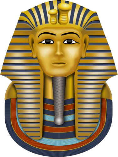 The Mask Of Tutankhamun Clipart