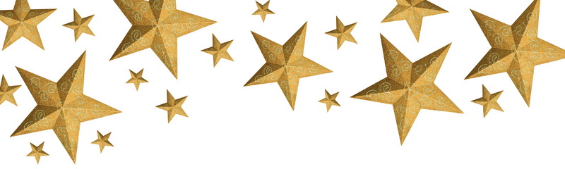 Gold Star Border Clipart Clipart