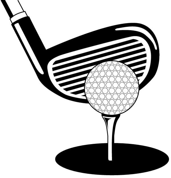 Golf Black And White Images Hd Photo Clipart