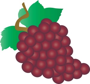 Grapes Image A Bunch Of Red Grapes Clipart