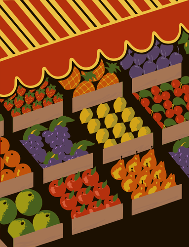 Fruit Display Clipart