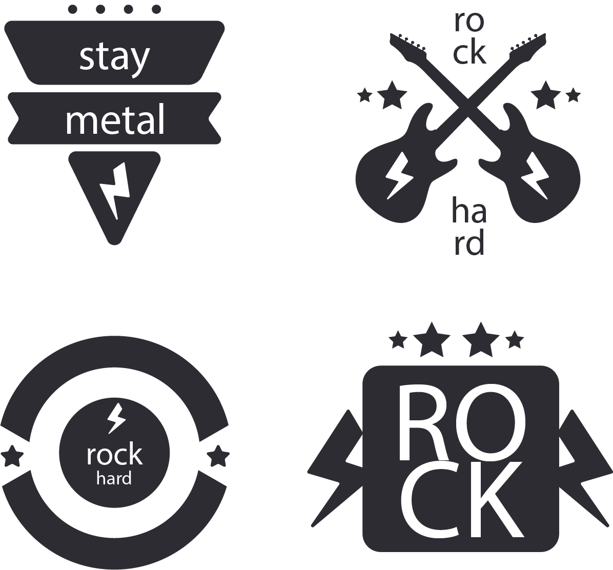 Posters Rock Cross-Guitar Free HD Image Clipart