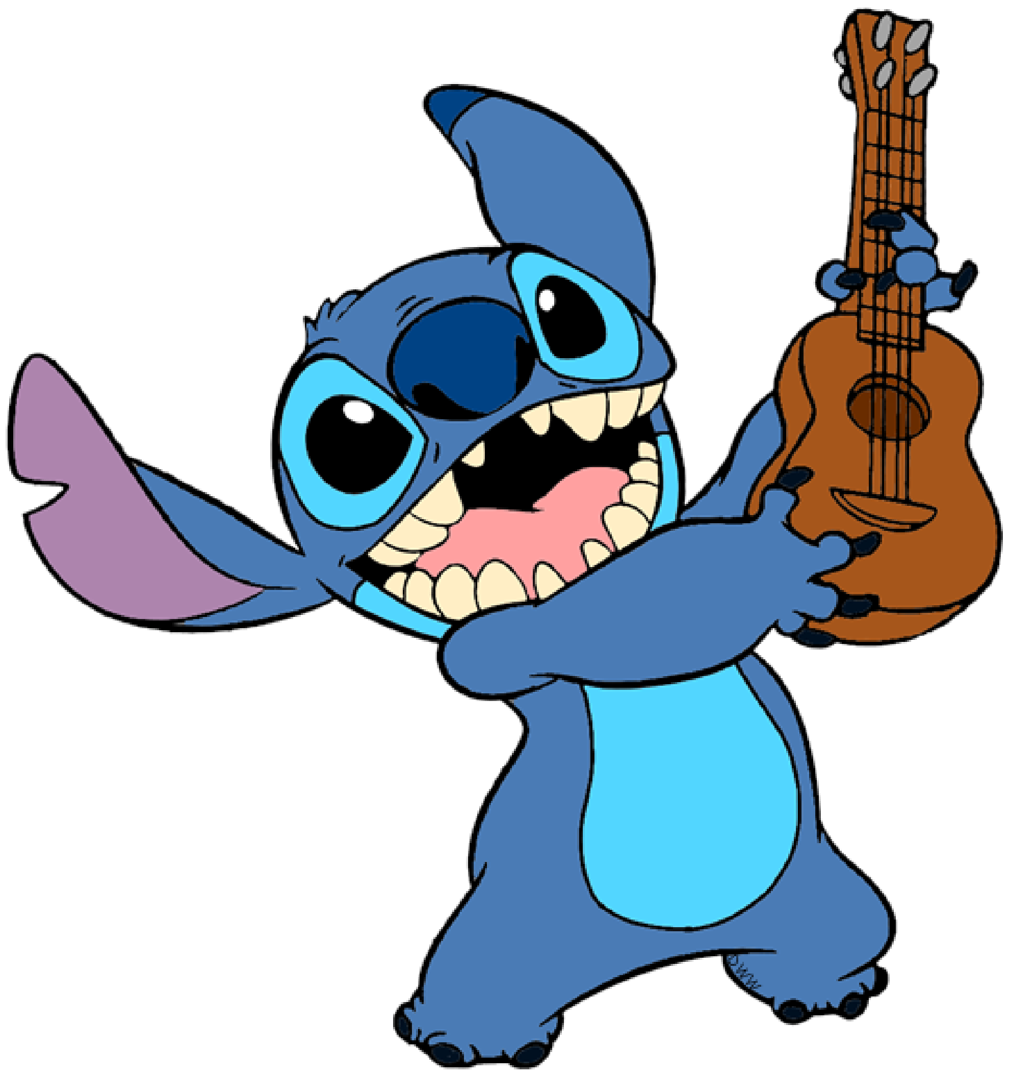 And Stitch Lilo Guitar Pelekai Drawing Clipart