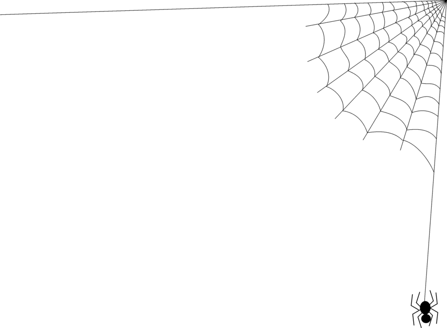Halloween Border Spider Web Borders Png Image Clipart