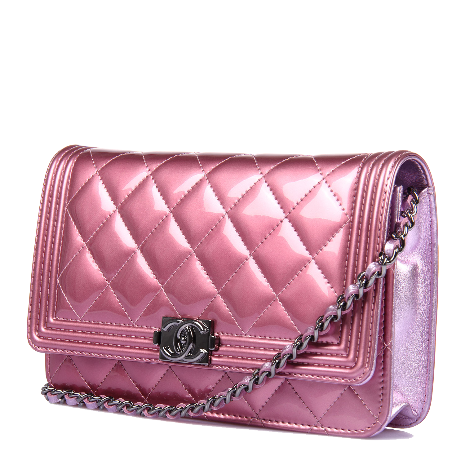 Pink Bag Leather Pearl Handbag Chanel Clipart