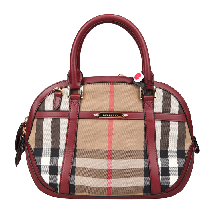 Burberry Tote Leather Tasche Bag Handbag Mascot Clipart