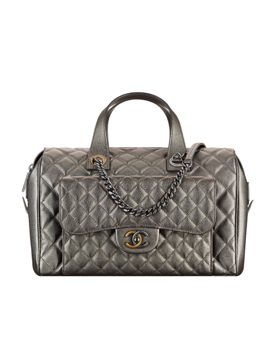 Handbag Bag Leather Chanel Tote PNG Free Photo Clipart