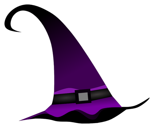 Purple Witch Hat Clipart