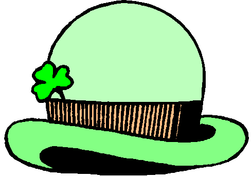 Free Leprechaun Hat Public Domain Holiday Clip Clipart