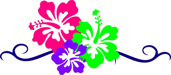 Hawaiian Flower Borders Images Free Download Clipart