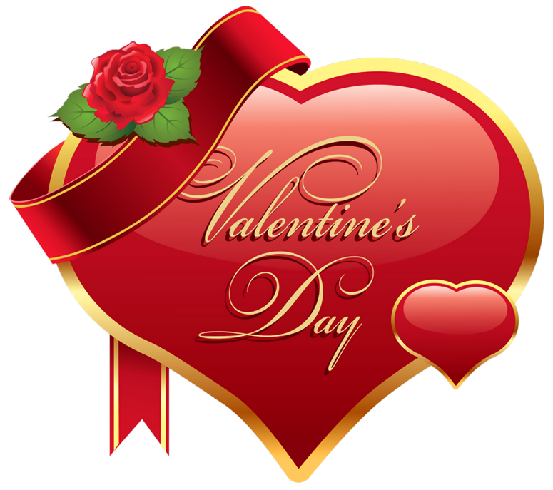 Heart Picture Valentine'S Rose Valentines With Day Clipart