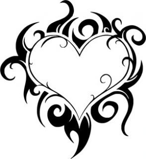 Heart With Flames 8 Pics Of Coloring Clipart