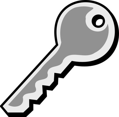Of Grayscale Key Clipart