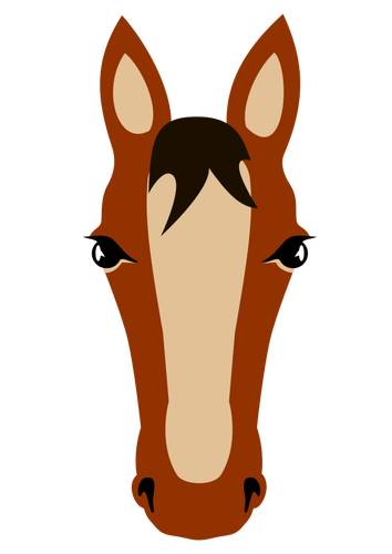 Horse'S Face Clipart
