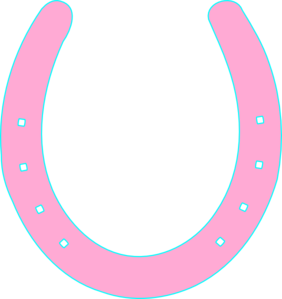 Horseshoe Horse Shoe Outline At Clker Vector Clipart