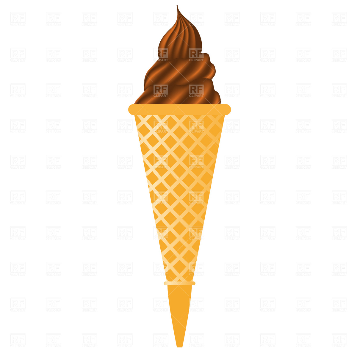 Ice Cream Cone Ice Creamne Summer Image Clipart