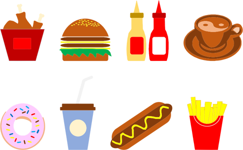 Food Icons Clipart