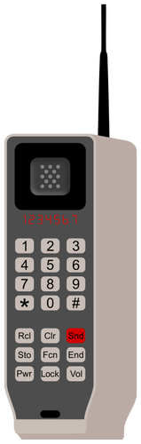 Brick Phone Icon Clipart