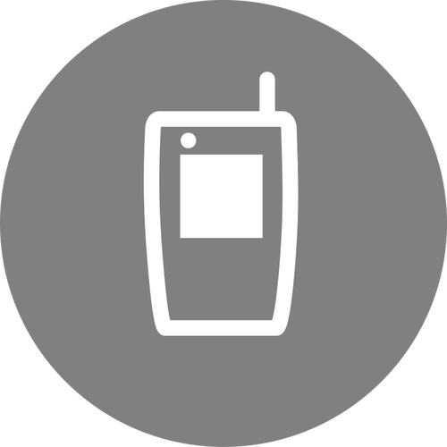 Mobile Phone Icon Clipart