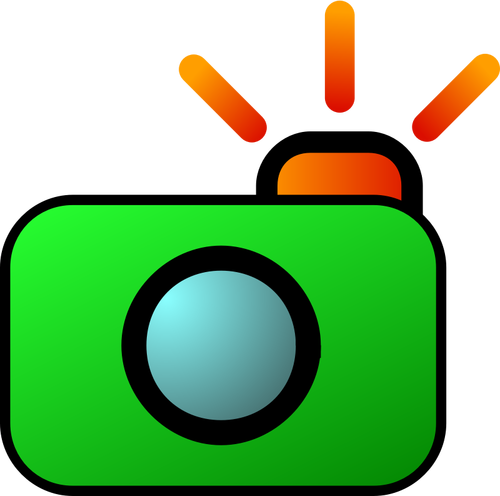 Colorful Camera And Photos Icon Clipart