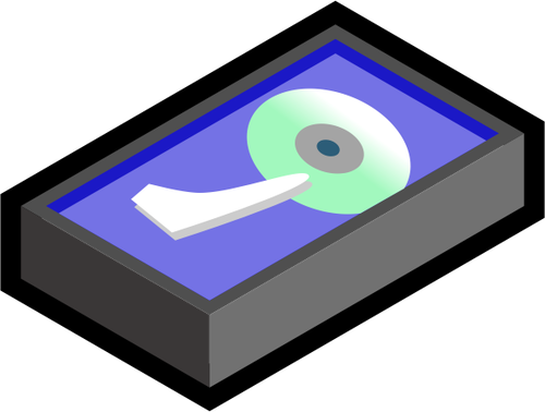 Of Grey 3D Hard Disk Icon Clipart