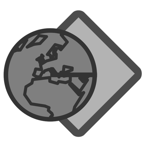 Globe World Icon Symbol Clipart