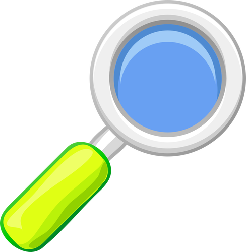 Magnifying Lens Icon Clipart