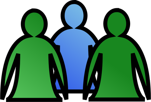 Group Of People In A Team Icon Clipart