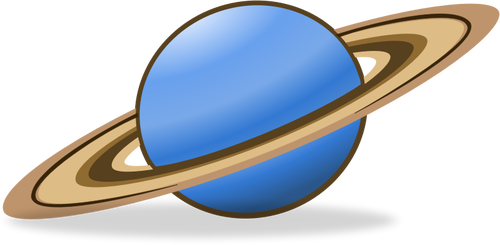 Of Planet Saturn Icon Clipart